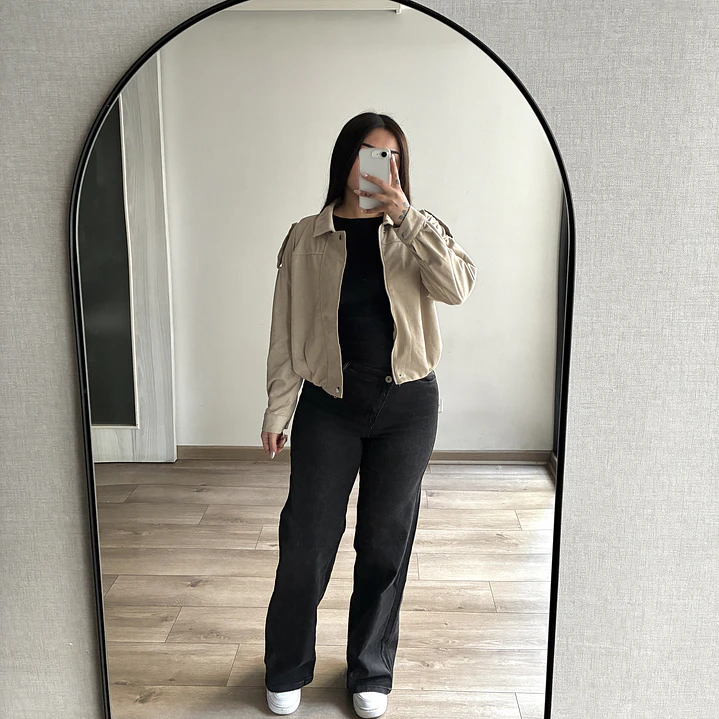 Jacket Gamuza Dupe Zara 1