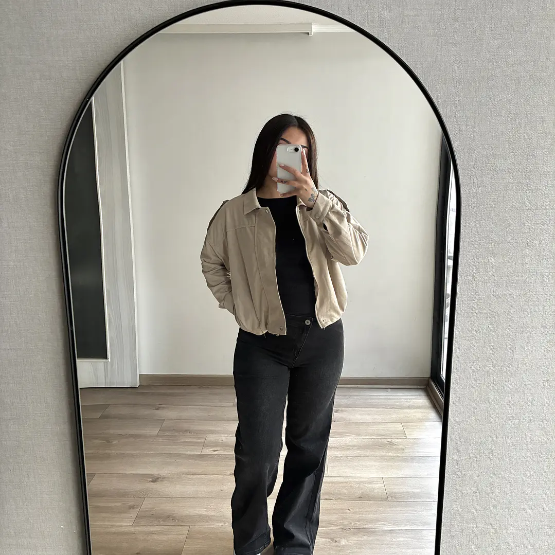 Jacket Gamuza Dupe Zara 2