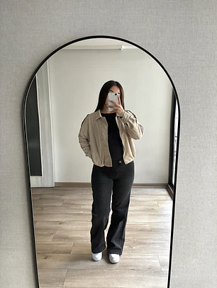 Jacket Gamuza Dupe Zara
