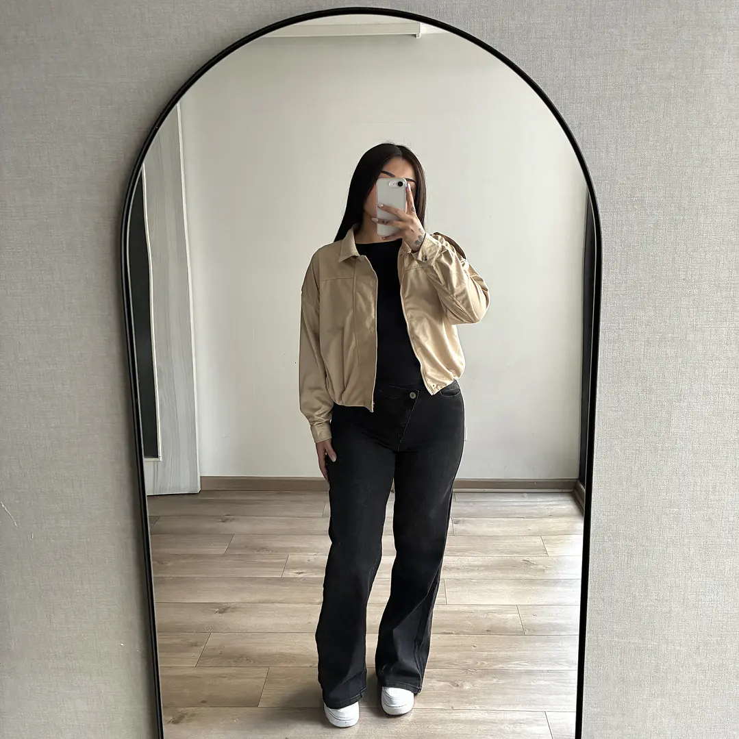 Jacket Gamuza Dupe Zara 4