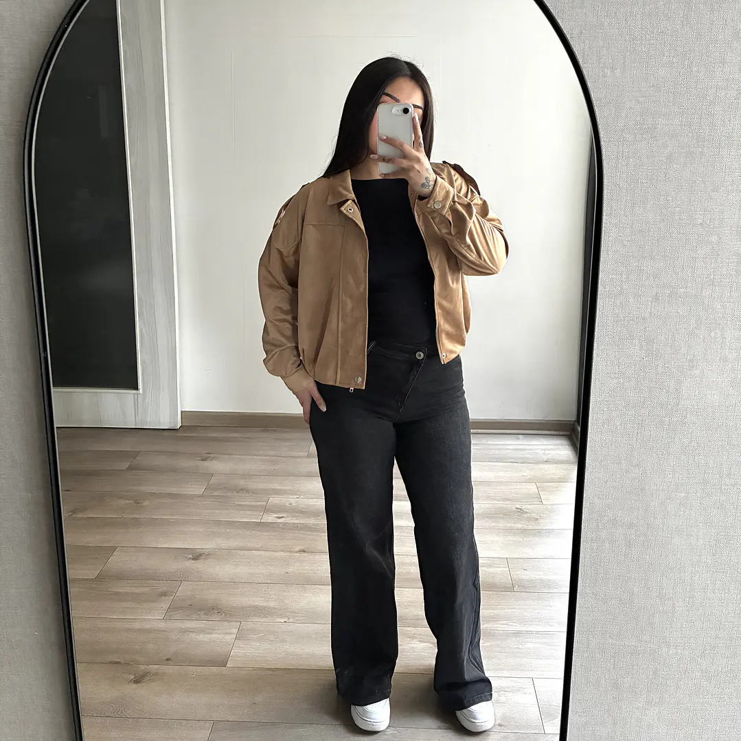 Jacket Gamuza Dupe Zara 7