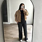 Jacket Gamuza Dupe Zara - Miniatura 7