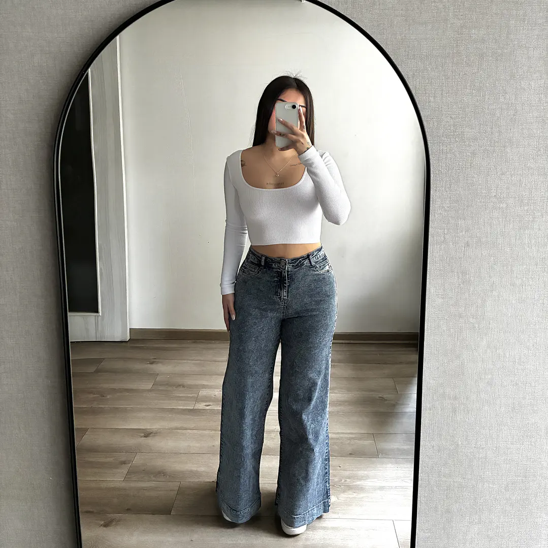 Jeans Palazzo Blue 1