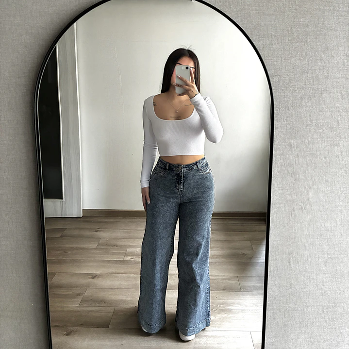 Jeans Palazzo Blue 1
