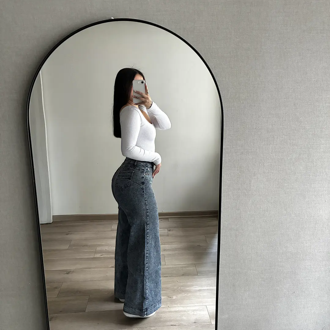 Jeans Palazzo Blue 4