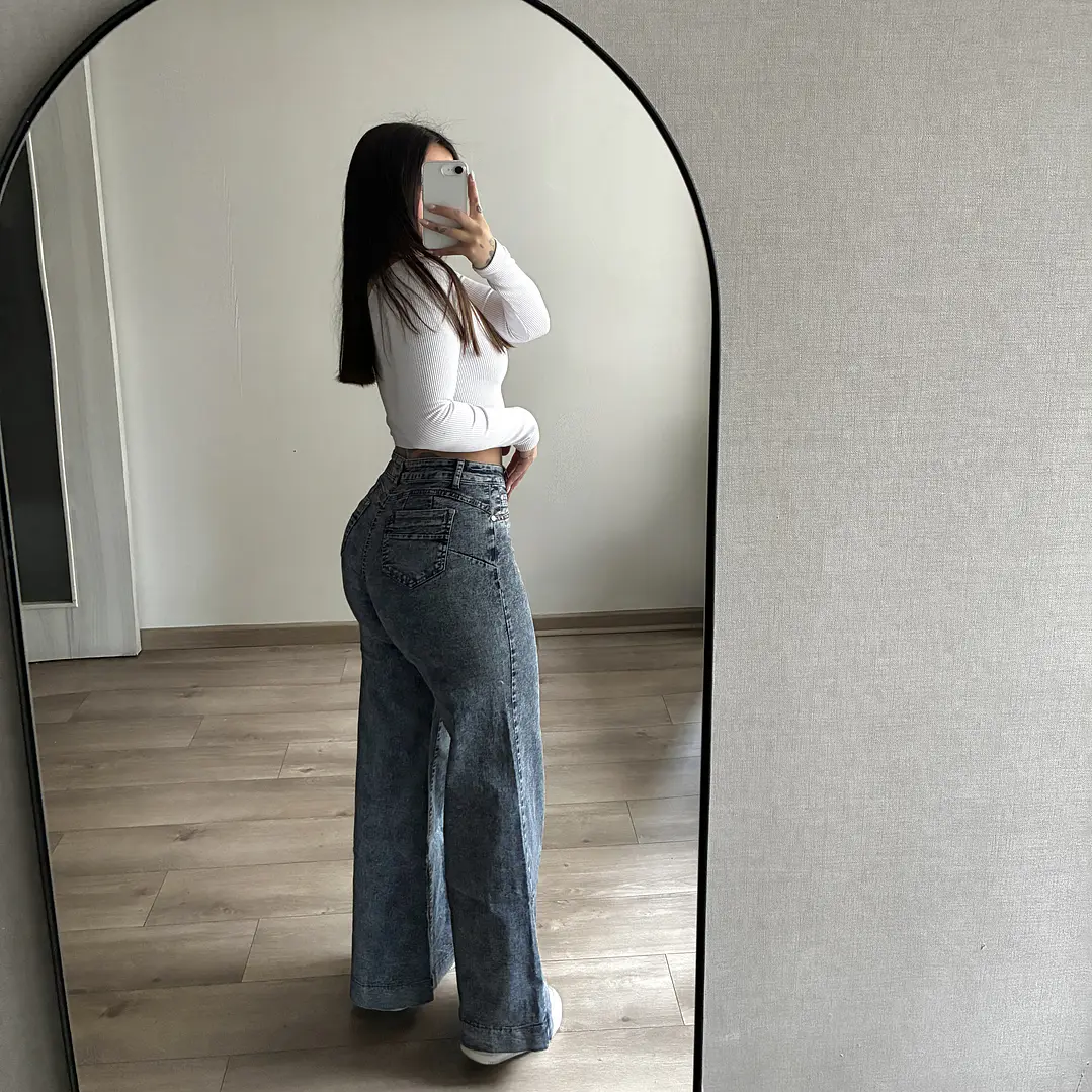 Jeans Palazzo Blue 5