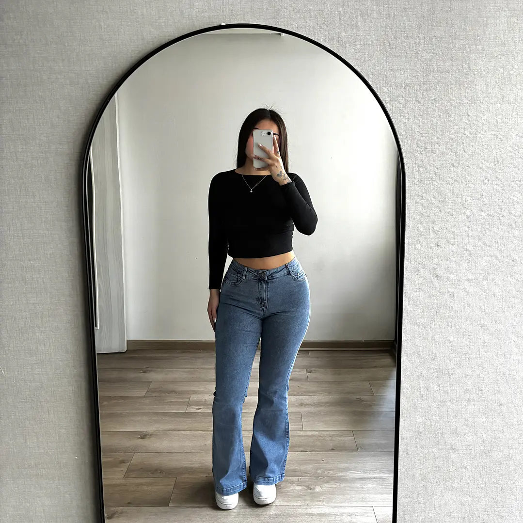 Jeans Flare Blue 1