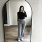 Jeans Flare Gris - Miniatura 1