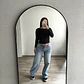 Baggy low rise celeste - Miniatura 1