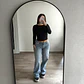 Baggy low rise celeste - Miniatura 2