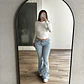 Jeans Flare Low Rise Celeste - Miniatura 3