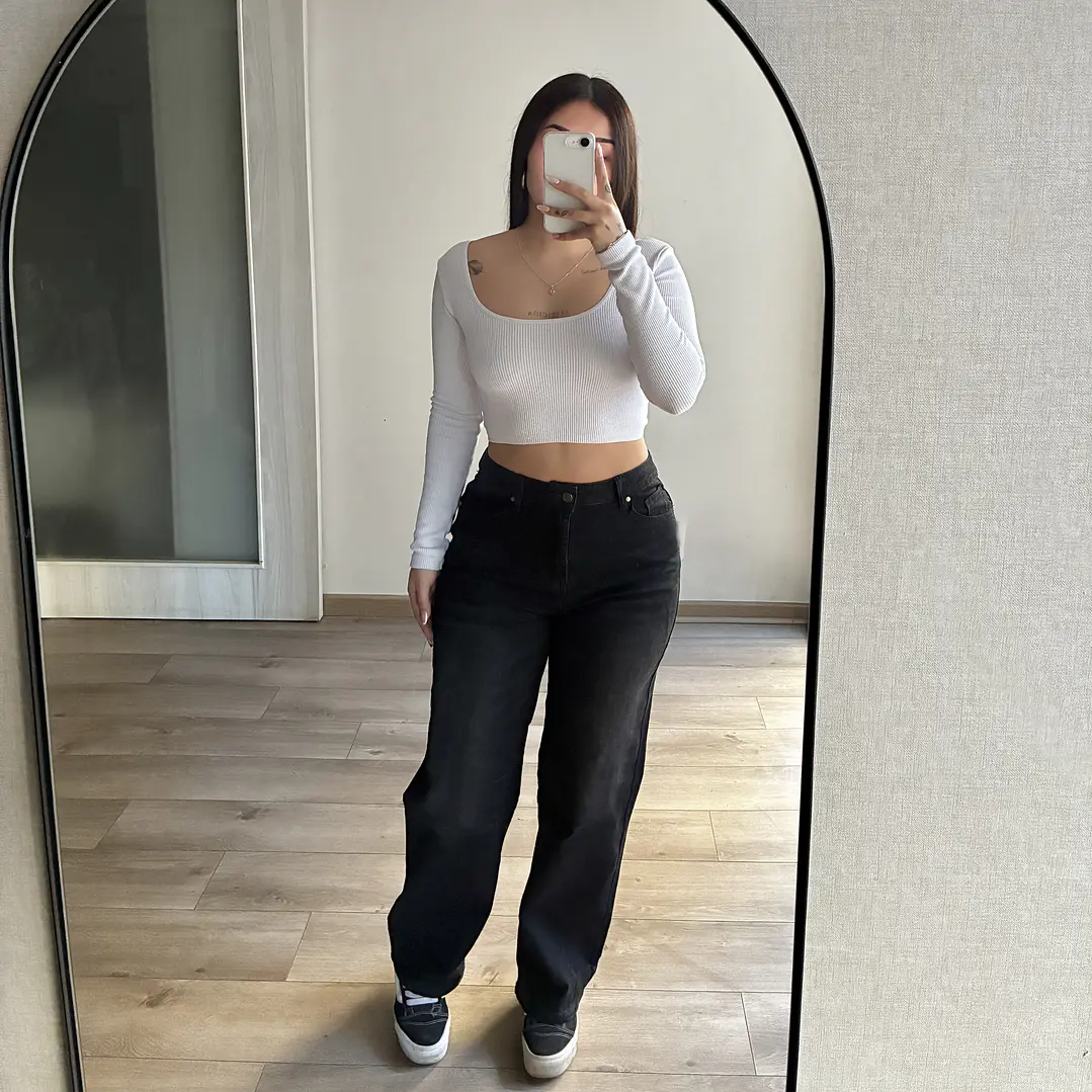 Jeans Baggy Elasticado 1