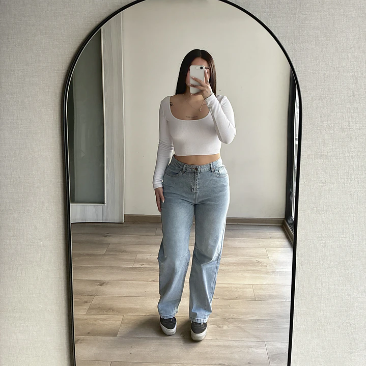 Jeans Baggy Elasticado 2
