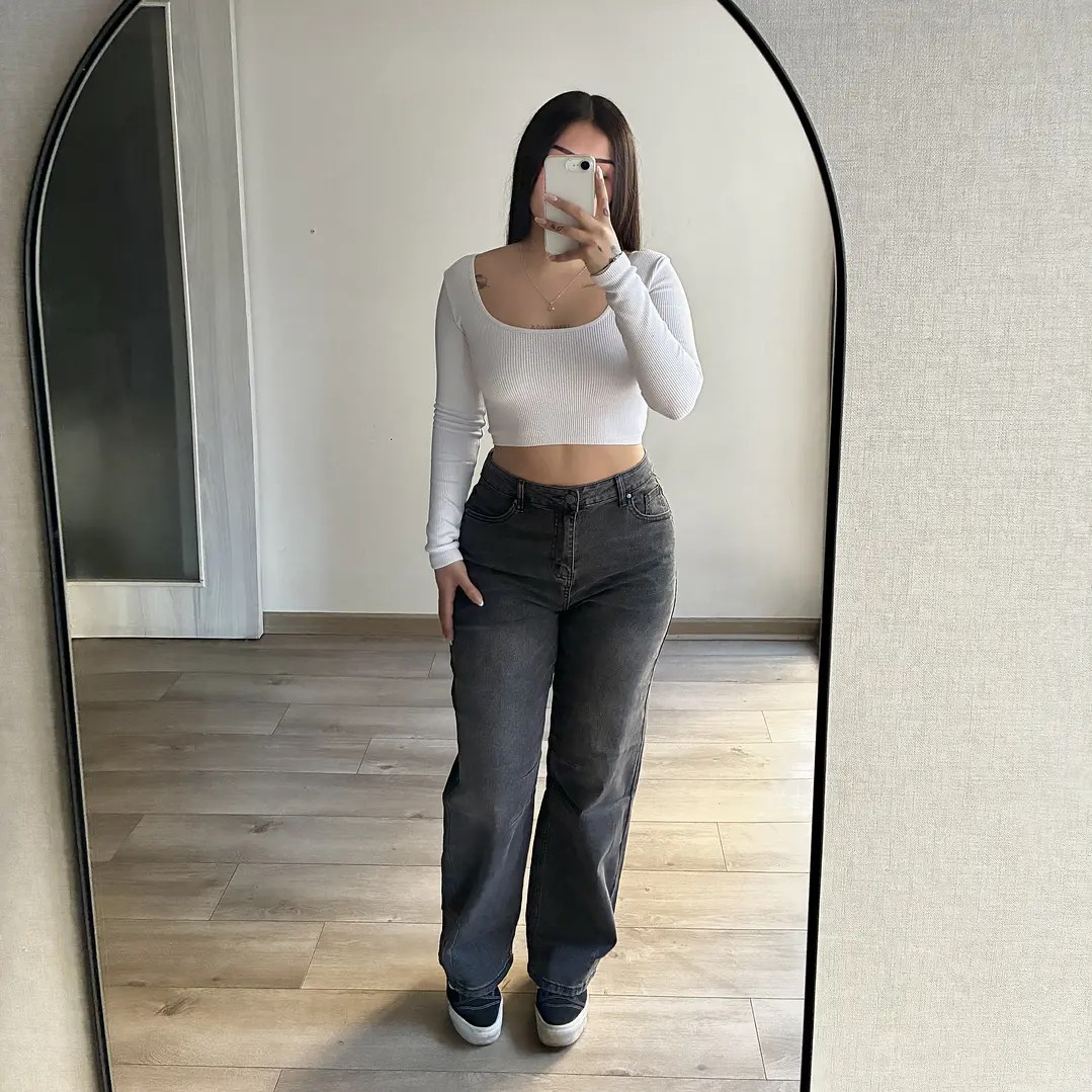 Jeans Baggy Elasticado 4