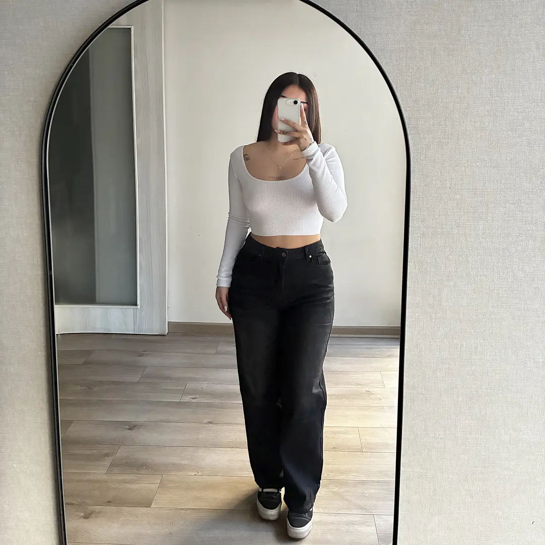 Jeans Baggy Elasticado 5