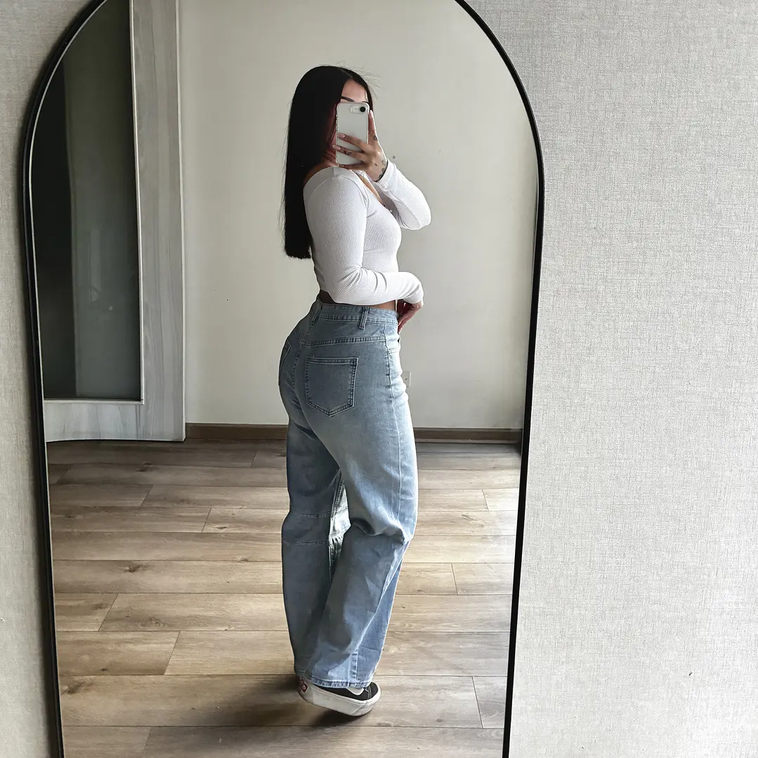 Jeans Baggy Elasticado 6