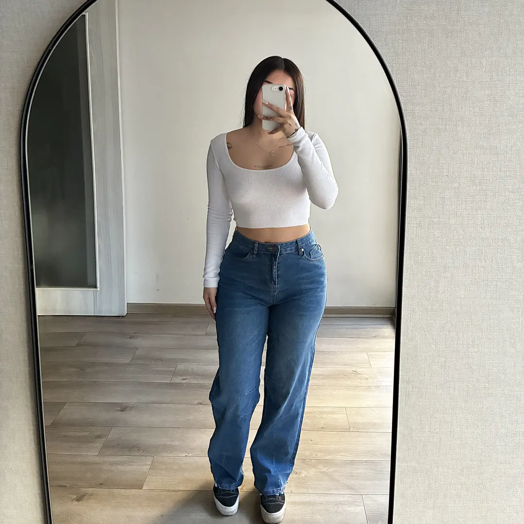 Jeans Baggy Elasticado 7