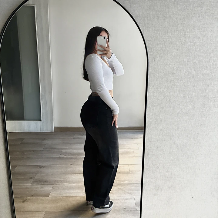 Jeans Baggy Elasticado 8