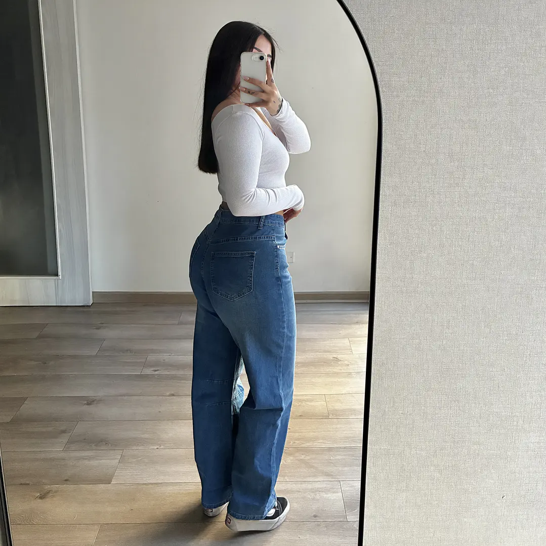 Jeans Baggy Elasticado 10