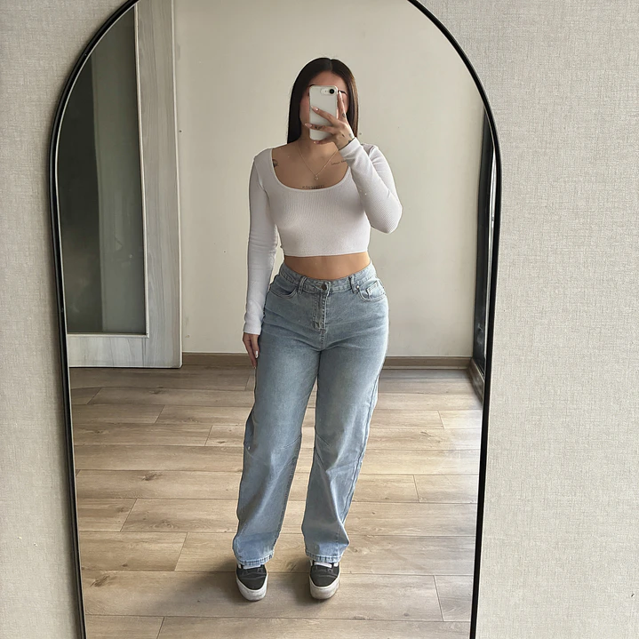 Jeans Baggy Elasticado 11