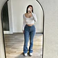 Jeans Flare Azul - Miniatura 1