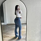 Jeans Flare Azul - Miniatura 2