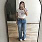 Jeans Wide Leg Celeste - Miniatura 3