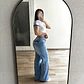 Jeans Wide Leg Celeste - Miniatura 4