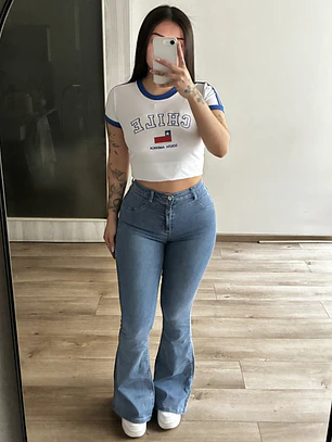 Jeans Flare Celeste V