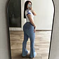 Jeans Flare Celeste V - Miniatura 3