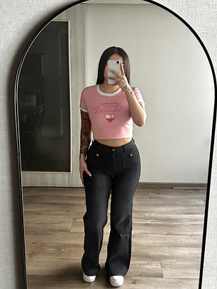 Wide Leg Tokio Negro