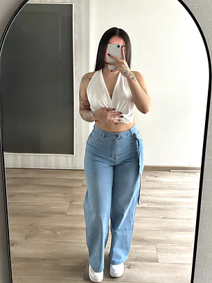 Jeans Corte Baggy