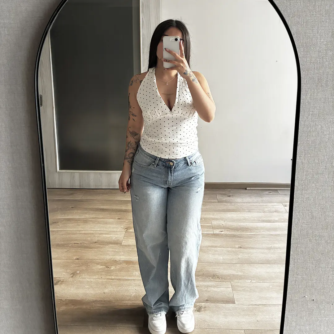 Top Danna Polka Dot 2