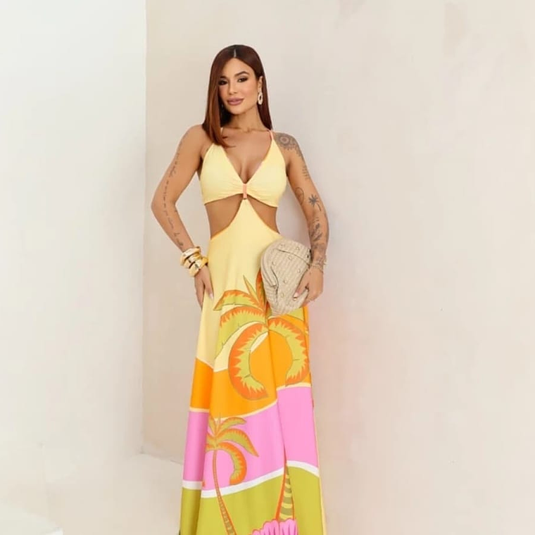Vestido Antonia Maxi Tropical – Fresco, vibrante y veraniego 2