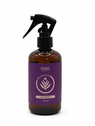 Aromatizante ambiental momentos Uva Fresca  240ml