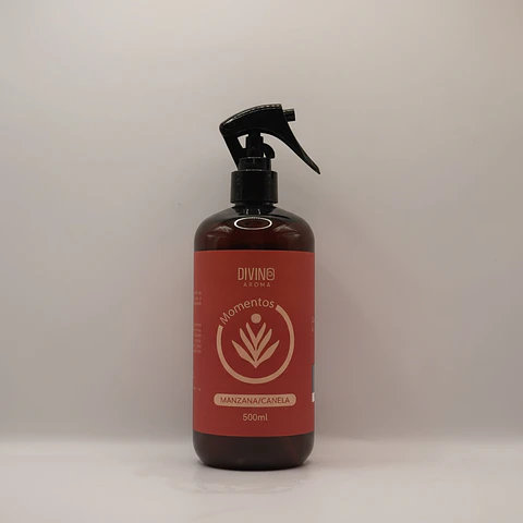 Aromatizante ambiental momentos Manzana Canela 500ml