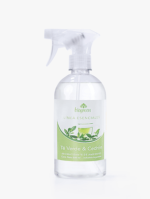 Aromatizante de ambientes te verde & cedron 500 ml