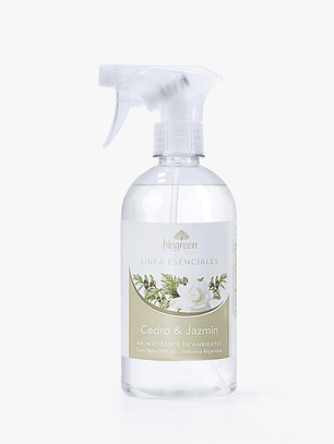 Aromatizante de ambientes cedro & jazmin 500 ml