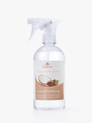 aromatizante de ambientes coco & avellanas 500 ml