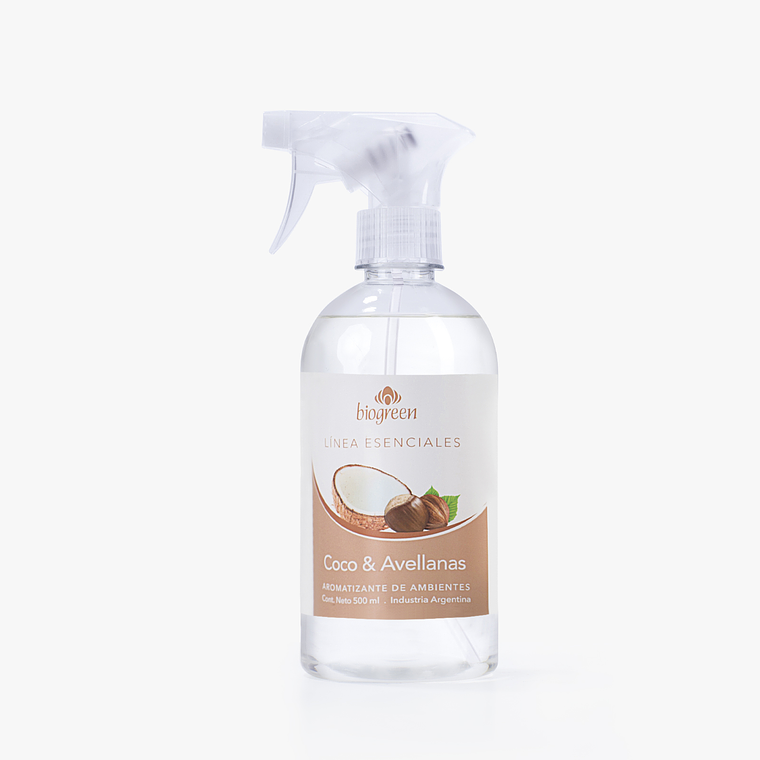 aromatizante de ambientes coco & avellanas 500 ml 1