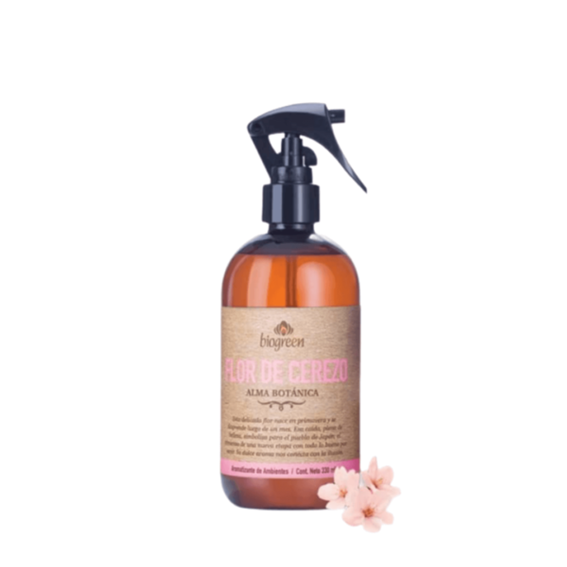 Aromatizante alma botanica flor de cerezo 330 ml 1