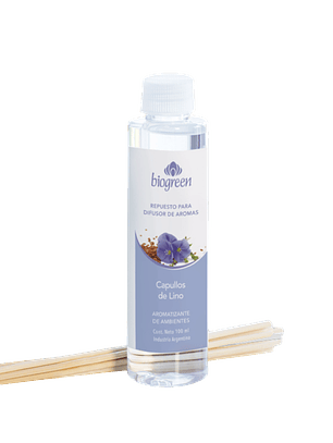 Rrepuesto difusor de aromas capullo de lino 100 ml
