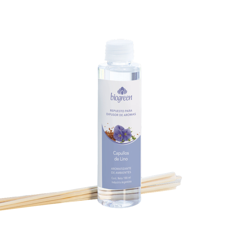 Rrepuesto difusor de aromas capullo de lino 100 ml 1