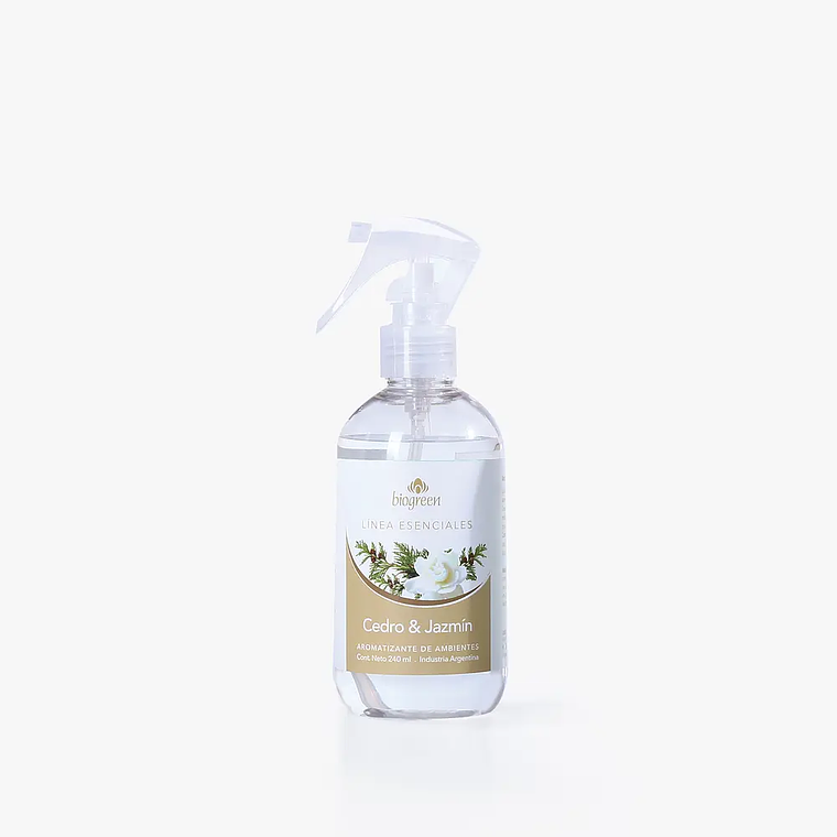 Aromatizante de ambientes cedro & jazmin 240 ml 1