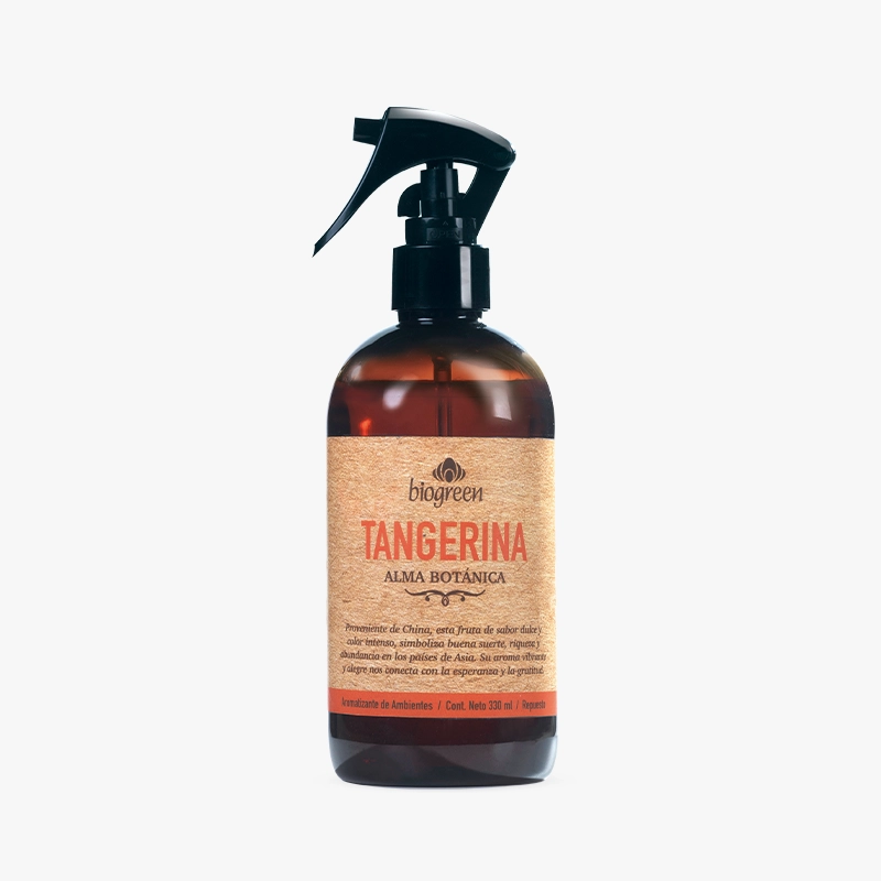 Aromatizante alma botanica tangerina 330 ml