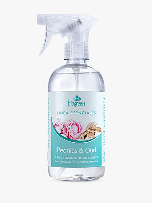 Aromatizante peonia & oud 500 ml