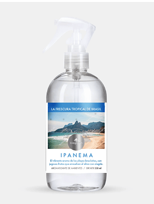 Aromatizante de ambientes premium ipanema 330 ml