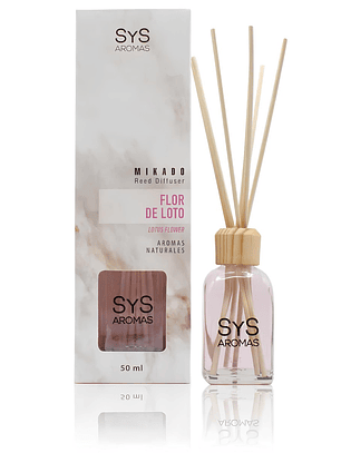 Estuche mikado flor de loto 50ml
