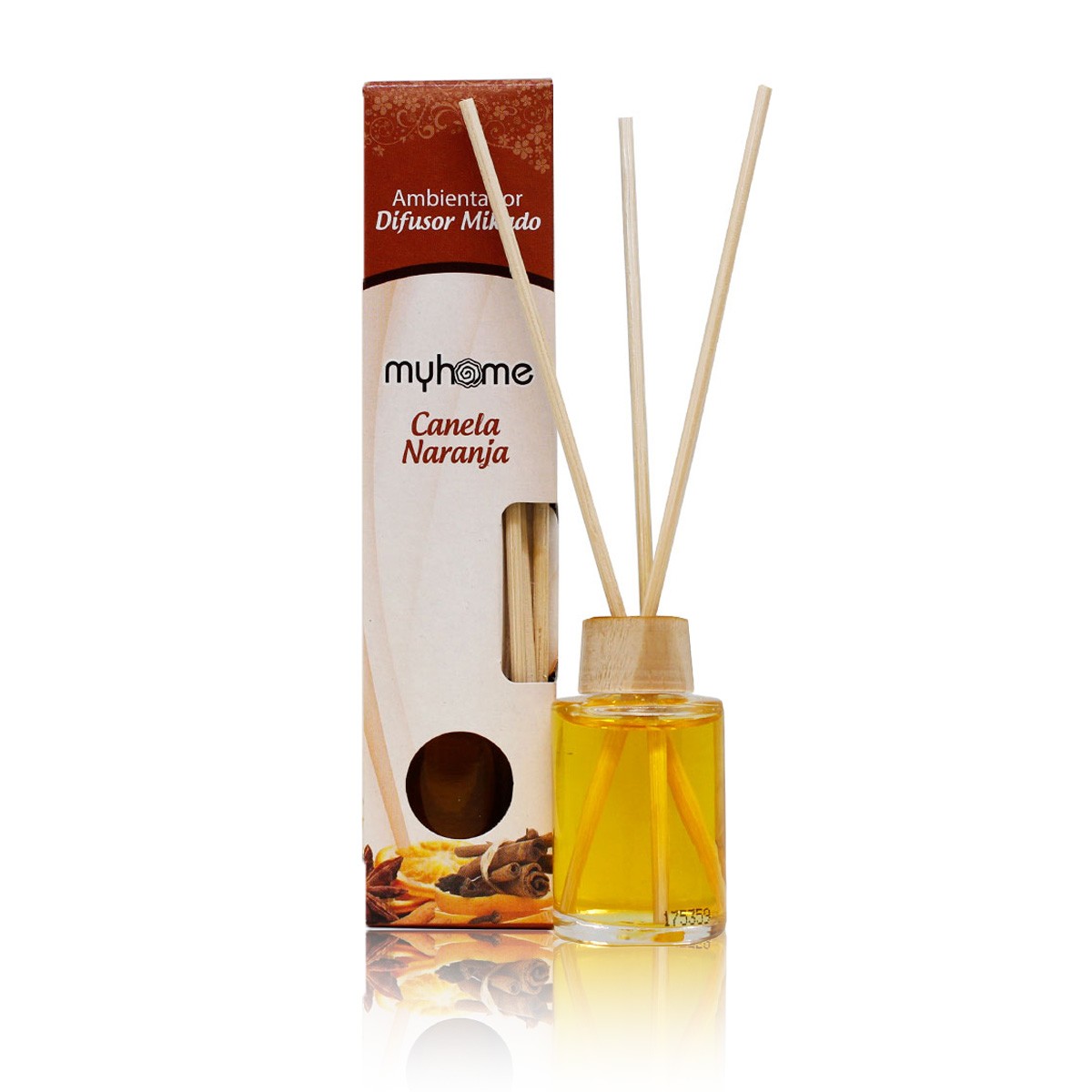 Ambientador mikado mini myhome 15ml canela naranja