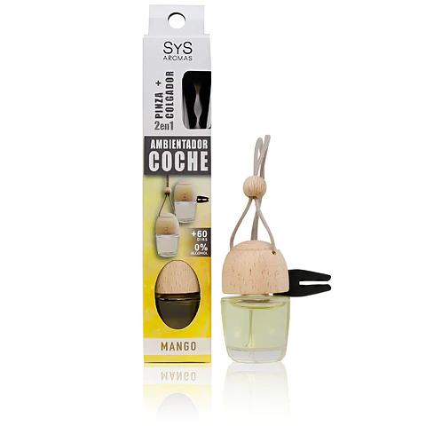 Ambientador de coche style 7ml con pinza mango